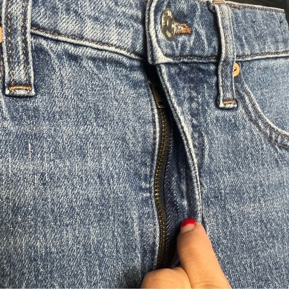 Madewell The Perfect Vintage Jean Raw-Hem Edition Size 25 - Picture 4 of 9